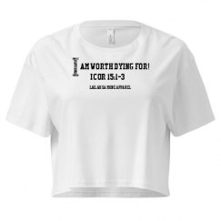 Ladies Festival Cali Crop Top Tee