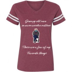 Ladies Relaxed Fit Vintage Sports Tee