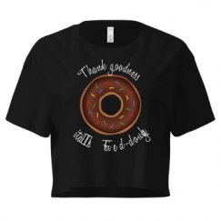 Ladies Festival Cali Crop Top Tee