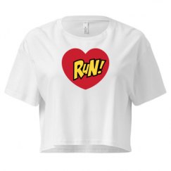 Ladies Festival Cali Crop Top Tee