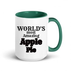 15oz Ceramic Mug with Color Inside