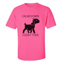 Unisex Ultra Cotton Safety Neon Crewneck Tee