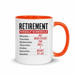 11oz Ceramic Mug with Color Inside