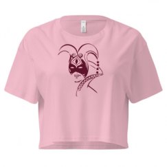 Ladies Festival Cali Crop Top Tee