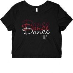 Ladies Slim Fit Crop Top Tee