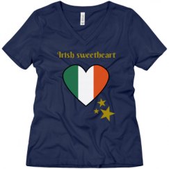 Ladies Relaxed Fit V-Neck Tee