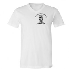 Unisex V-Neck Jersey Tee