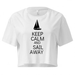 Ladies Festival Cali Crop Top Tee