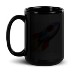 15oz Black Glossy Mug