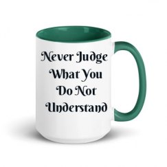 15oz Ceramic Mug with Color Inside