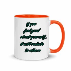 11oz Ceramic Mug with Color Inside