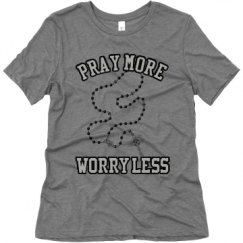 Ladies Relaxed Fit Super Soft Triblend Tee