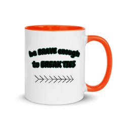 11oz Ceramic Mug with Color Inside