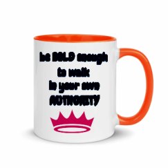 11oz Ceramic Mug with Color Inside