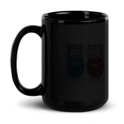 15oz Black Glossy Mug
