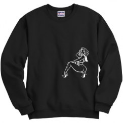 Unisex Film and Foil Crewneck Sweatshirt