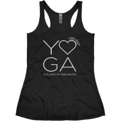 Ladies Slim Fit Super Soft Racerback Triblend Tank