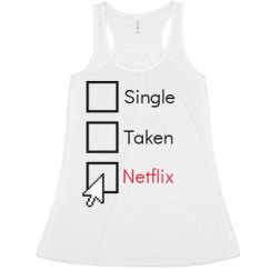 Ladies Flowy Racerback Tank