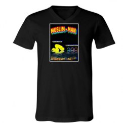 Unisex V-Neck Jersey Tee