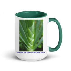 15oz Ceramic Mug with Color Inside