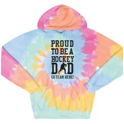 Unisex Tie-Dye Fleece Hoodie