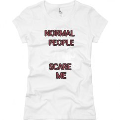 Ladies Slim Fit Basic Promo Jersey Tee