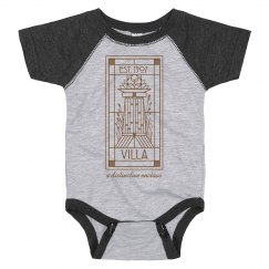 INFANT Original Villa Line Logo Raglan BODYSUIT