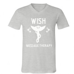 Unisex V-Neck Jersey Tee