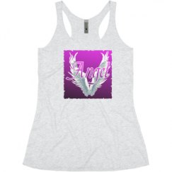 Ladies Slim Fit Super Soft Racerback Triblend Tank