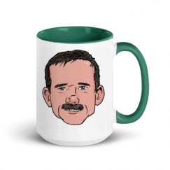 15oz Ceramic Mug with Color Inside