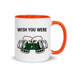 11oz Ceramic Mug with Color Inside