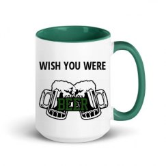 15oz Ceramic Mug with Color Inside