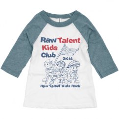Toddler 3/4 Sleeve Raglan Tee