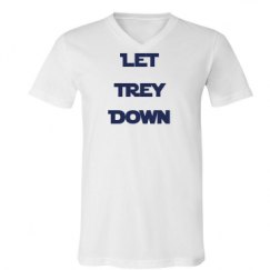 Unisex V-Neck Jersey Tee