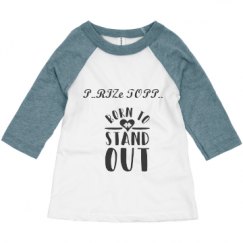 Toddler 3/4 Sleeve Raglan Tee