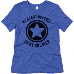 Ladies Relaxed Fit Super Soft Triblend Tee