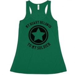Ladies Flowy Racerback Tank