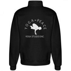 Unisex Cadet Collar Sweatshirt