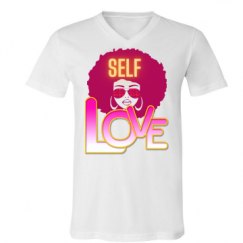 Unisex V-Neck Jersey Tee