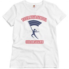 Custom Budget Color Guard Tee