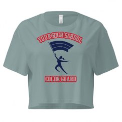 Ladies Festival Cali Crop Top Tee