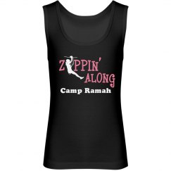 Girls camp Ziplining