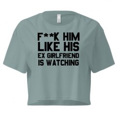 Ladies Festival Cali Crop Top Tee