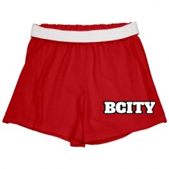 Slim Fit Cheer Shorts
