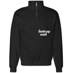 Unisex Cadet Collar Sweatshirt