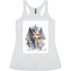 Ladies Slim Fit Super Soft Racerback Triblend Tank