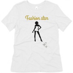 Ladies Relaxed Fit Super Soft Triblend Tee