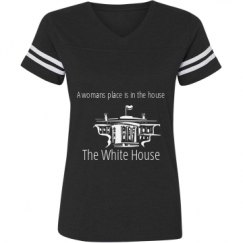 Ladies Relaxed Fit Vintage Sports Tee