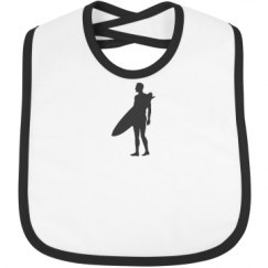 Infant Contrast Trim Bib