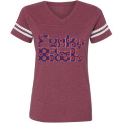 Ladies Relaxed Fit Vintage Sports Tee